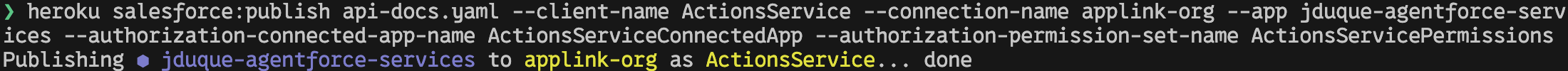 Heroku App Imported