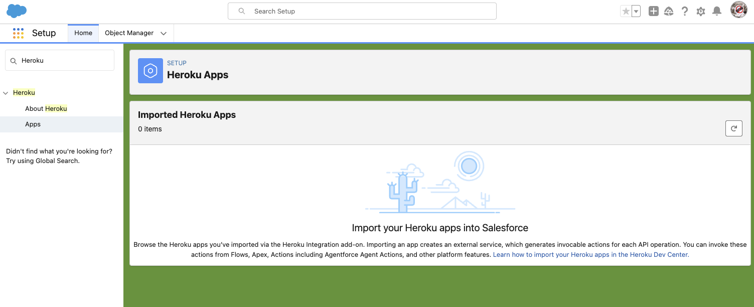 Heroku Apps Setup