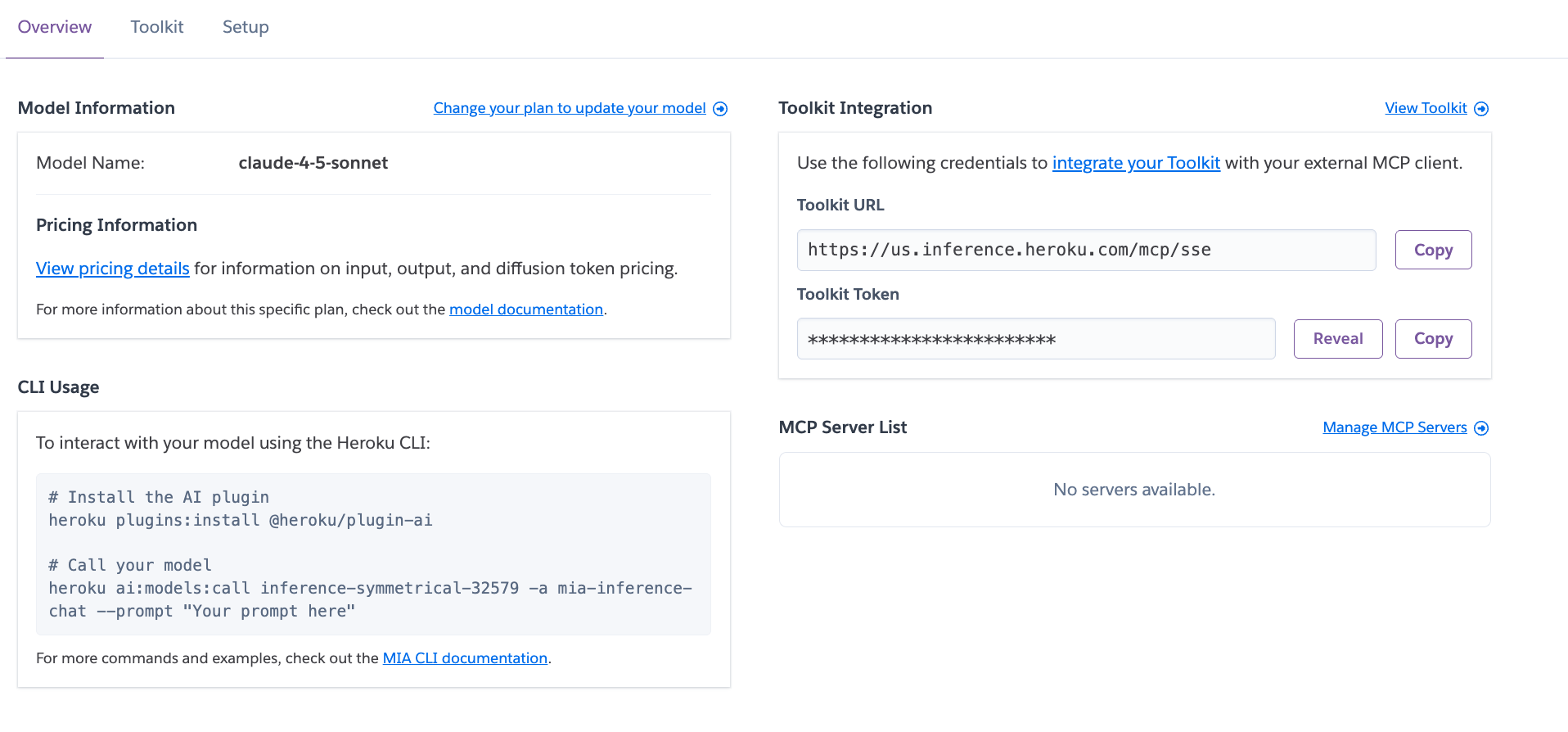 Manage MCP Servers